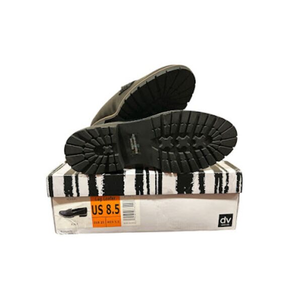 DV Dolce Vita Women's Carley Lug Loafer Black Size 8.5 - Picture 8 of 8